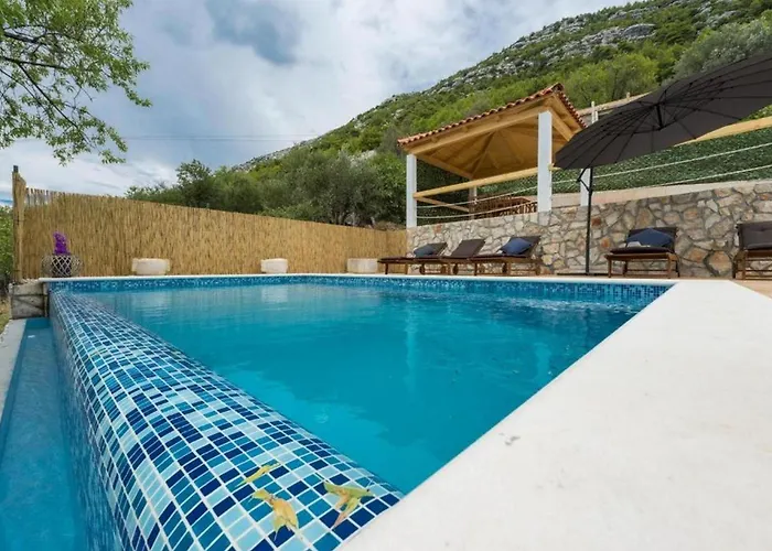 Calming Area With Infinity Pool * Babino Polje