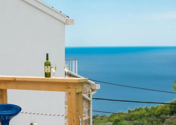 Villa Calming Area With Infinity Pool Babino Polje