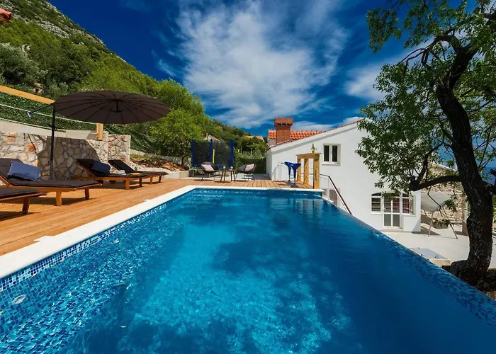 Calming Area With Infinity Pool * Babino Polje